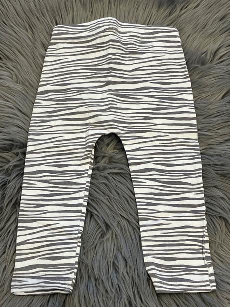 Dievčenské legíny sivo biele george (74-80), george,74