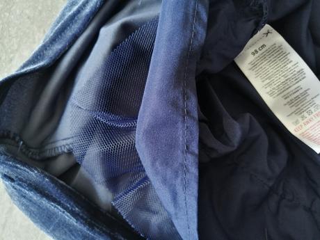 Zamatové šaty s podšívkou zn socute, v98, 2-3r, 98