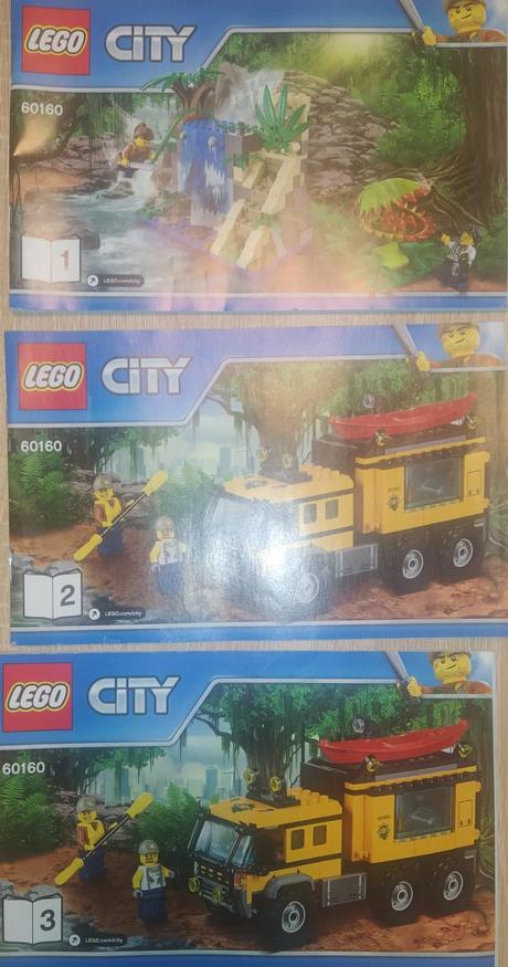 Lego mobilné laboratórium do džungle 60160, 
