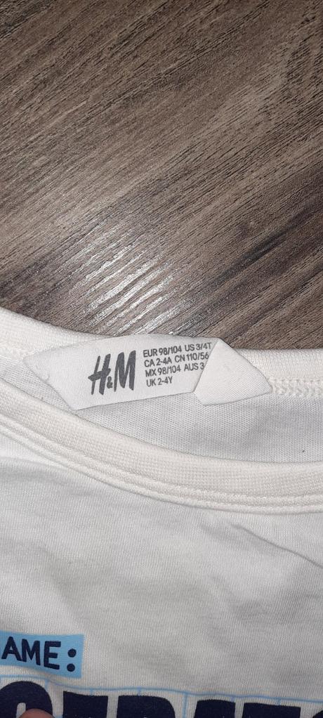 Dino komplet 98, h&m,98