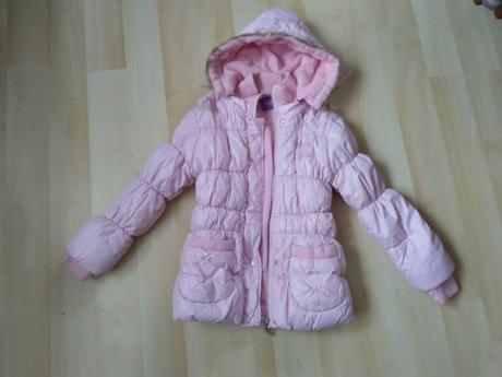Ružová zimná bunda, 122