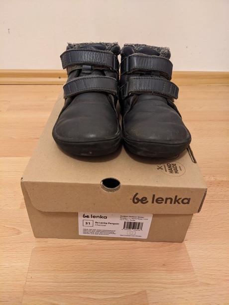 Zimne barefoot topánky belenka penguin,s membránou, be lenka,31
