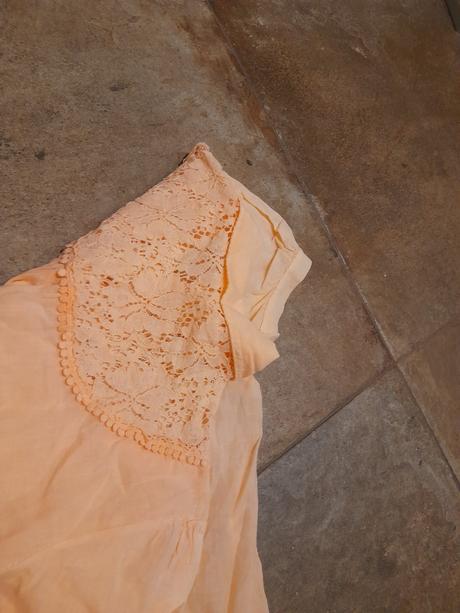 Tenucka gazova bluzka s cipkou, 152