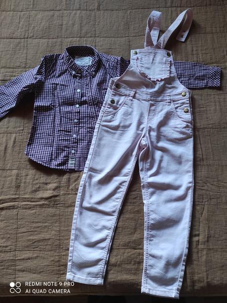 Hm komplet nohavicový 122, h&m,122