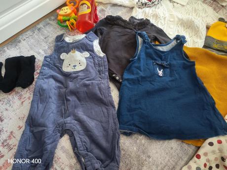 Balík babygirl 3-6 m, 62-74, 22kusov, 68–80