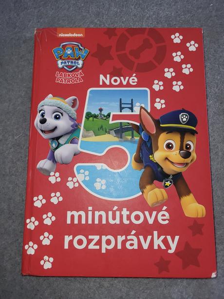 Kniha tlapkova patrola - 5minutove rozpravky,