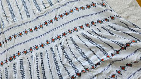 Asymetrická boho sukňa, rayon, značka vg edition, l