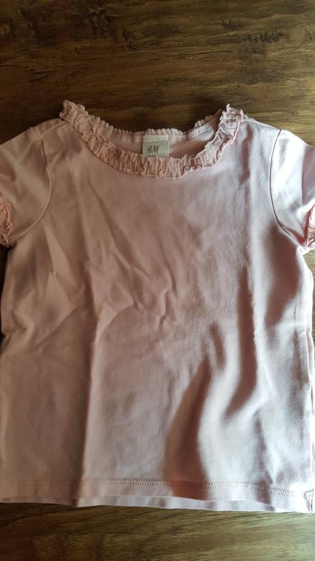 Tričká 2ks, h&m,86