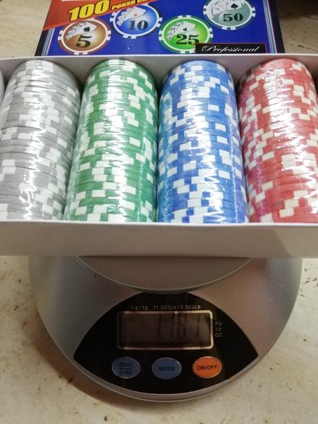 Náhradné žetóny na poker, 