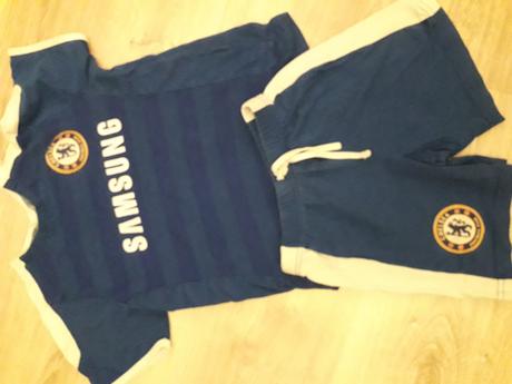 Pyžamá chelsea - 2 ks - krátky rukáv, 104