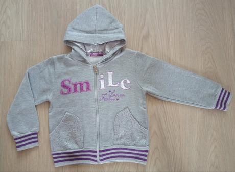 Dievčenská tepláková bundička v. 122, 122