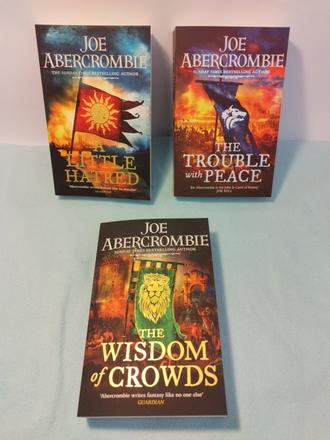 Joe abercrombie - age of madness trilogy nau24,