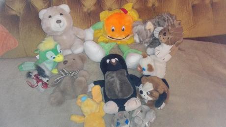 Mix plyšových hračiek, 
