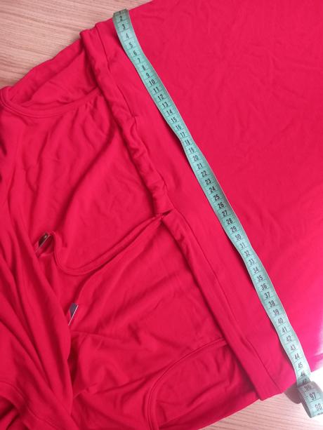 Krásne červené letné šaty l, l