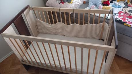 Drevená postielka, šírka (cm): 65,dĺžka (cm): 120