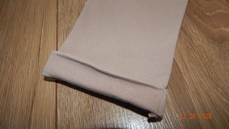 Svetlo hnedé a čierne leginy, h&m,122