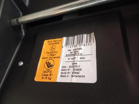 Maxi-cosi pearl, maxi cosi