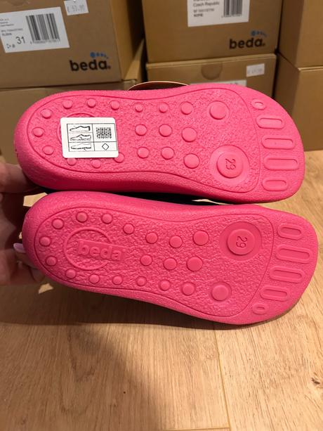 Beda sieťované barefoot plátenky bfn - elisha, beda,22 - 32