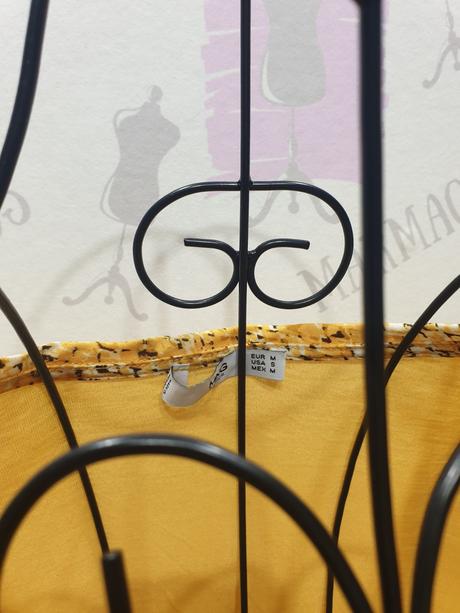 Mango žltý top m, mango,m