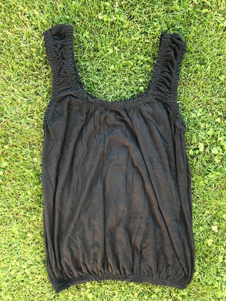 Čierny dámsky top, m