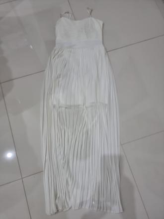 Predám biele elegantné šaty, s