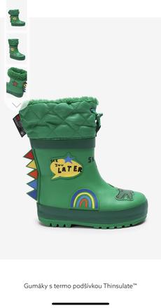 Dino next zateplené gumáky, next,28