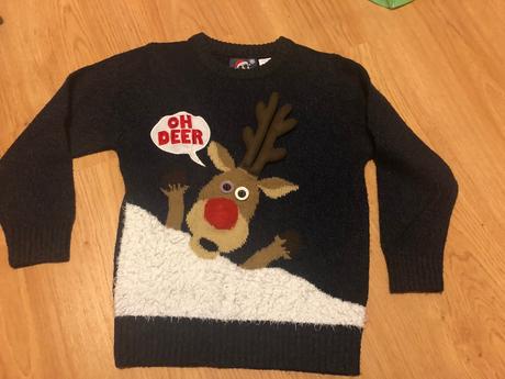 Vianočný pulóver, f&f,122