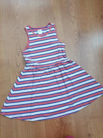 Trickovinove letne saty 6-7rokov, f&f,122