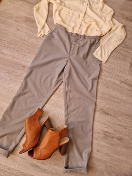 Elegantné nohavice na-kd, xs