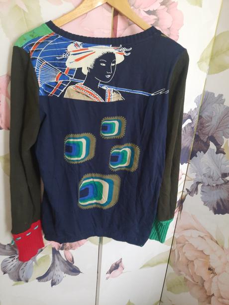 Pulovrik desigual, desigual,xl