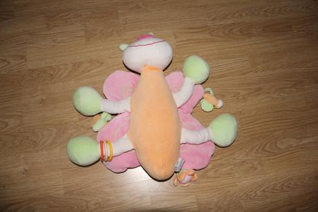 Plysovy motylik nattou,