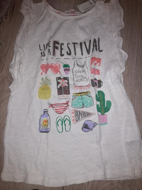 Suknička name it+ tričko, name it,128