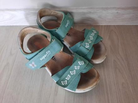 Kožené sandále superfit (vd 21 cm), superfit,33