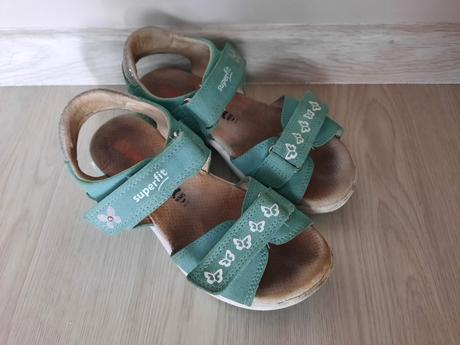 Kožené sandále superfit (vd 21 cm), superfit,33