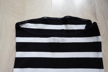 Vrúbkované tehotenské šaty h&m mama, h&m,l