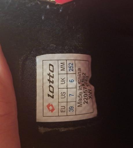Kopačky lotto, 39
