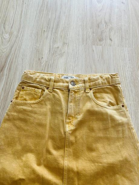 Skvelá džínsová midi sukňa značky zara, zara,140