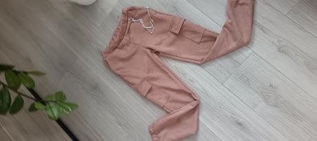 Štýlové nohavice s odopínacou retiazkou, 146