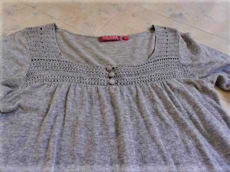 Úpletová tenšia tunika s/m, m