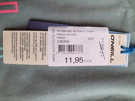 Tričko č.152, o’neill,152