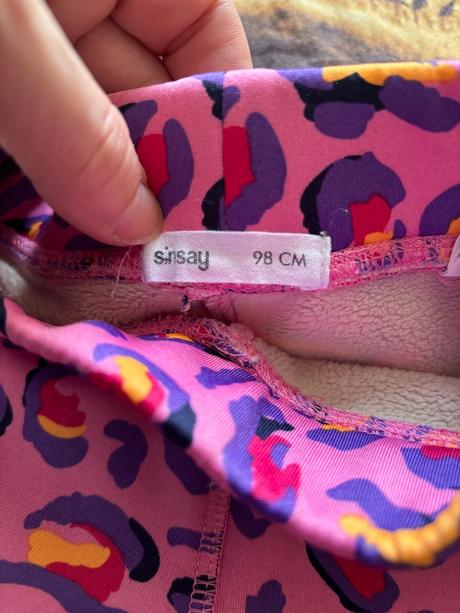 Detské zateplené legíny, sinsay,98