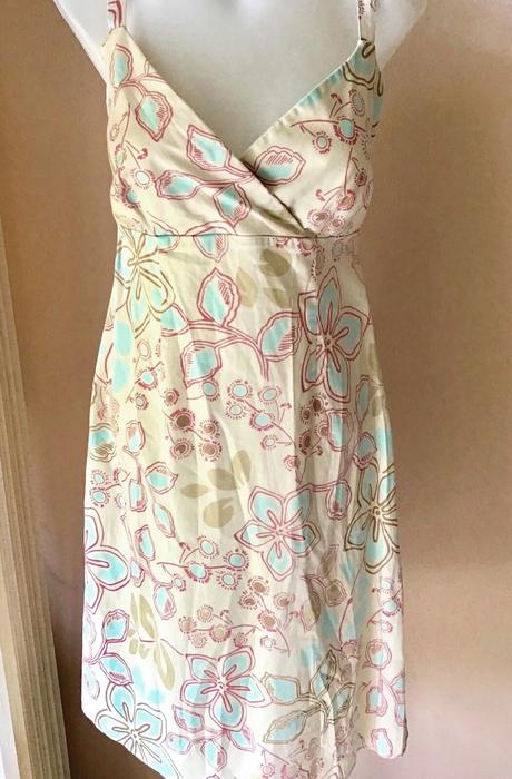 Bavlnene elasticke šaty 2+1napoly, 38 / 40