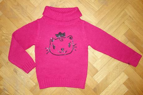 Pulóver mačička, palomino,128