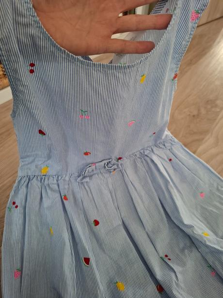 Letné bavlnené šaty h&m, veľ. 134/140, h&m,134