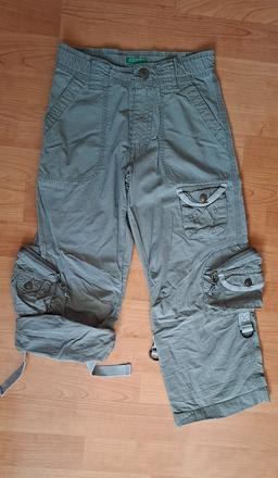 Benetton 3/4 nohavice + kraťasy č.110, benetton,110