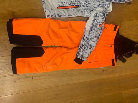 Reima zimná lyžiarska bunda a otepľovačky 134/140/, reima,140