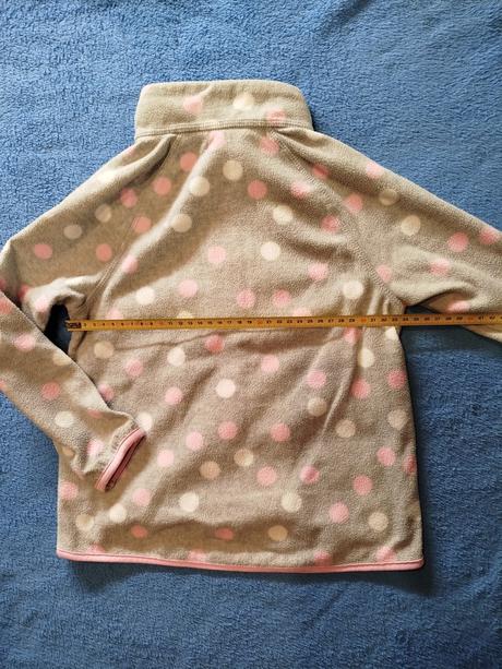 Tenšia flísová mikinka, h&m,110