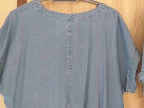 Nové rifľové/džínsové šaty 38 tencel/lyocell 38, f&f,38