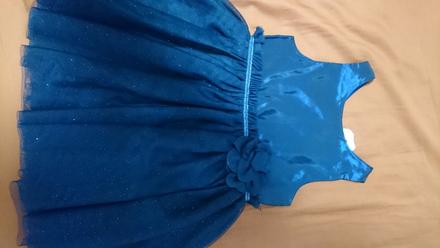 Tmavomodre saty, h&m,92