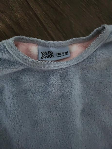 Chlpate pyžamo tučniak 110-116, kiki&koko,116